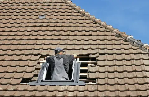 Pose de velux - Roderen